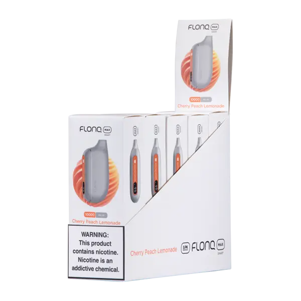 BUY 1 GET 1 FREE Cherry Peach Lemonade FLONQ Max Smart | Vape Amazon India Flonq