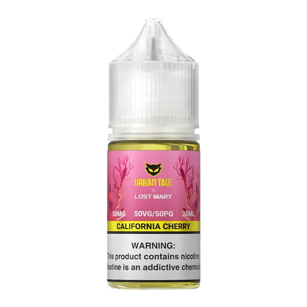 BUY 1 GET 1 FREE California Cherry Urban Tale X Lost Mary Vape Juice | Vape Amazon India Urban Tale
