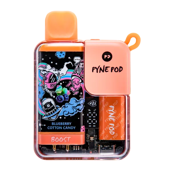 BUY 1 GET 1 FREE Blueberry Cotton Candy Pyne Pod Boost | Vape Amazon India