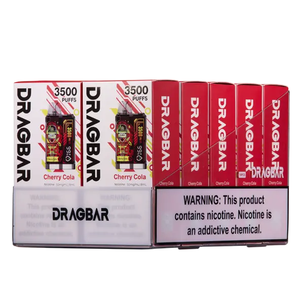 BUY 1 GET 1 FREE Cherry Cola Dragbar B3500 | Vape Amazon India ZoVoo