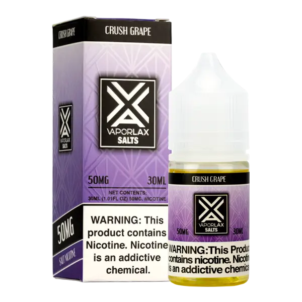 BUY 1 GET 1 FREE Crush Grape VaporLax Salt | Vape Amazon India
